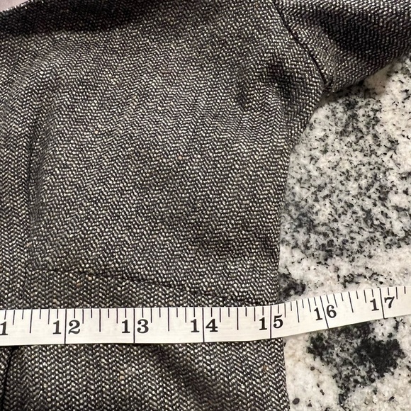 Rebecca Taylor Short Sleeve Tweed Mini Dress With Rosettes Hemline - Picture 15 of 16